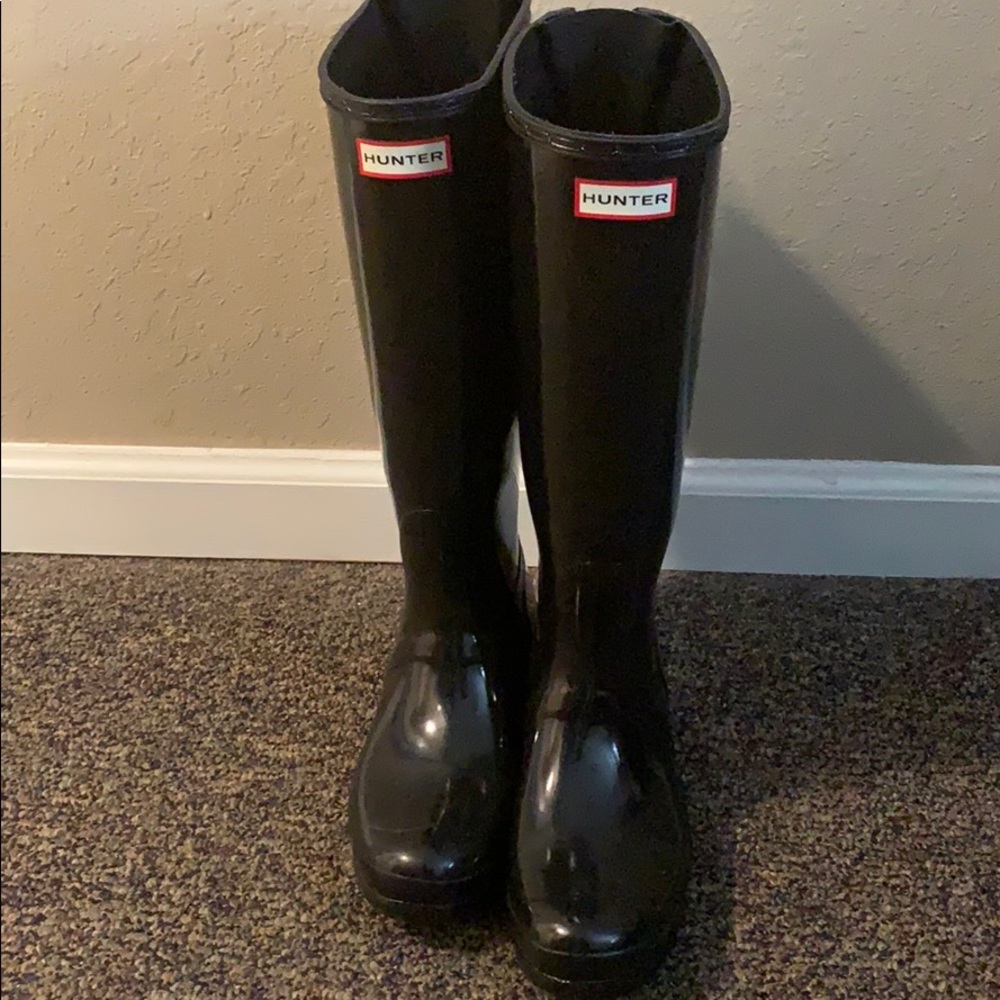 Hunter boots size 9